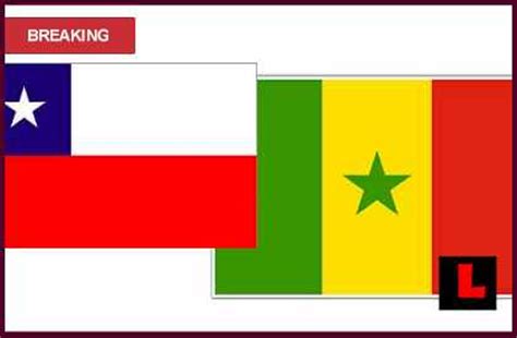 Chile vs. Senegal 2013 Deliver International Friendly Today