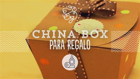 China box: cajita para dulces hecha por ti | Craftingeek ...