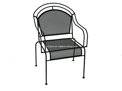 China Outdoor Wrought Iron Mesh Chair  C 057    China ...