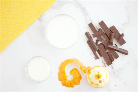 Chocolate Frío a la Naranja fresco y fácil de preparar