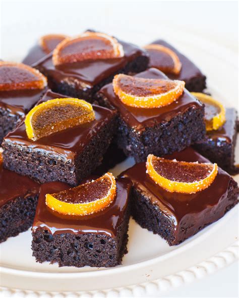 Chocolate Orange Cake Bars   Tatyanas Everyday Food