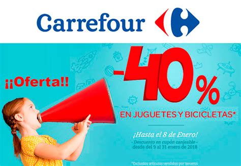 ¡Chollazo!  40% Descuento Juguetes Carrefour hasta 8 Enero