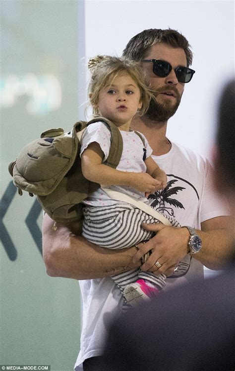Chris Hemsworth and wife Elsa Pataky dote on daughter ...