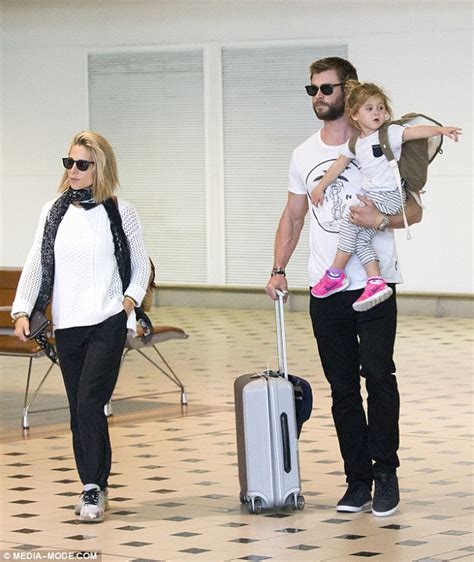 Chris Hemsworth and wife Elsa Pataky dote on daughter ...