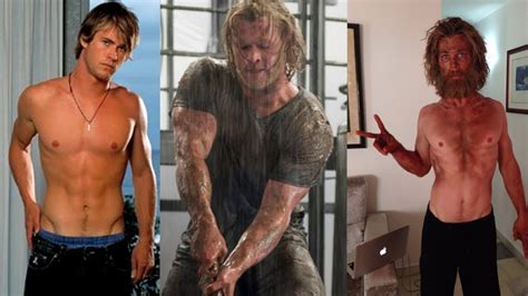 Chris Hemsworth Body Transformation for The Avengers and ...
