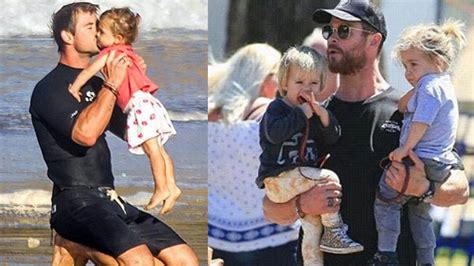 Chris Hemsworth s [Thor] Daughter And Twins Sons [India ...
