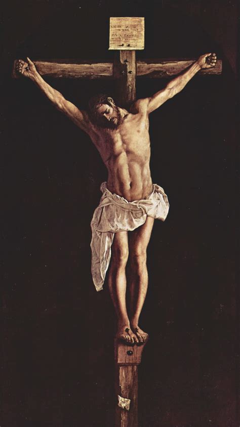 Christ on the Cross, 1627   Francisco de Zurbaran ...