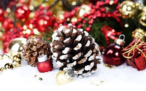 Christmas decoration with Pine Cone by Copyright: Natalia ...