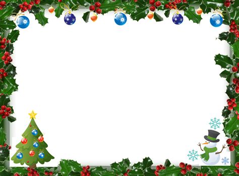 Christmas Frame | New Calendar Template Site