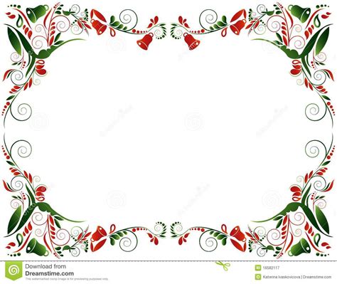 Christmas frame stock vector. Illustration of curl, frame ...