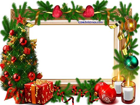 Christmas Photo Frame Templates for FREE Download ...