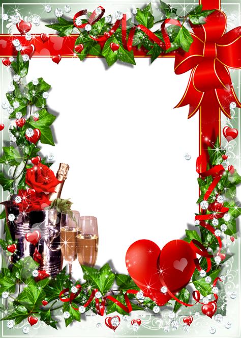 christmas transparent png borders and frames | Romantic ...