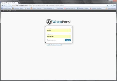 Chrome issue with Wordpress Login | Ryan Rampersad s ...