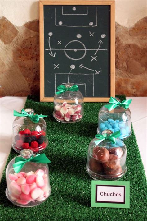 Chucherías/Sweets: Mesa dulce con temática de fútbol para ...