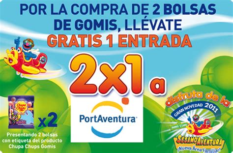 Chupa Chups te regala entradas para PortAventura ...