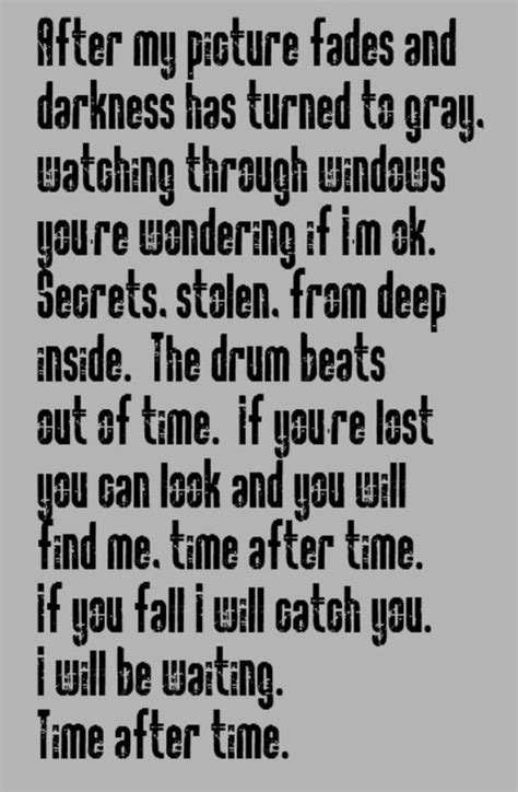 Cindi Lauper   Time After Time   song lyrics, music lyrics ...
