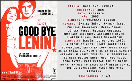 CINE: Good bye, Lenin!   Paperblog