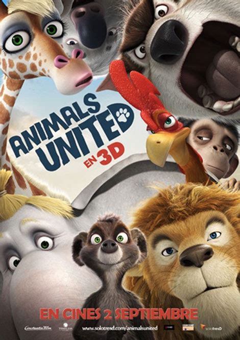 Cine infantil en 3D: Animals United   Pequeocio