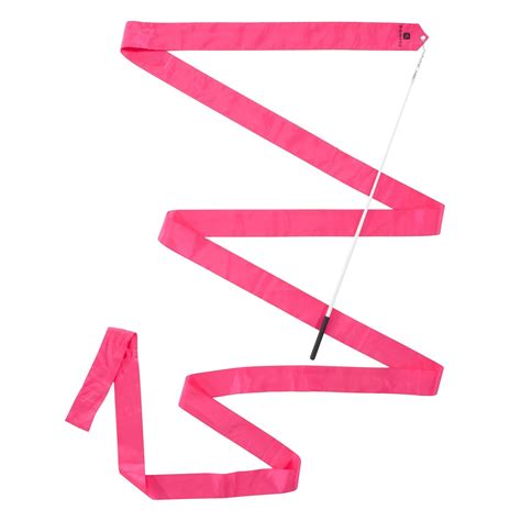 Cinta de Gimnasia Rítmica  GR  de 4 metros rosa | Domyos ...
