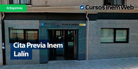 Cita Previa INEM Lalín | Cursosinemweb.es