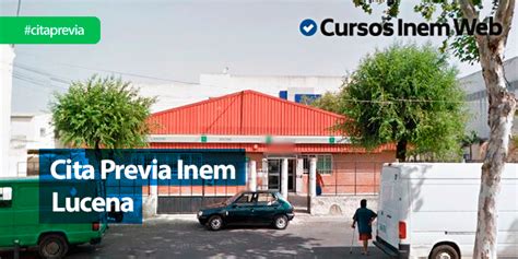 Cita Previa INEM Lucena | Cursosinemweb.es