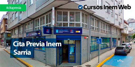 Cita Previa INEM Sarria | Cursosinemweb.es