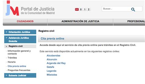 Cita Previa Registro Civil de Madrid   Parainmigrantes.info