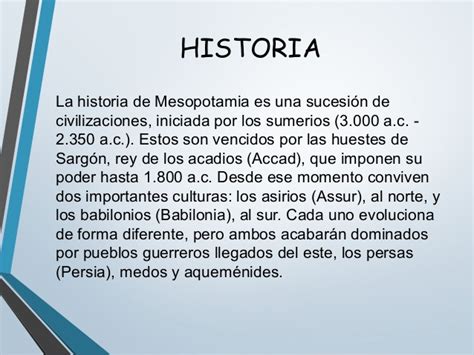 Civilizacion de mesopotamica