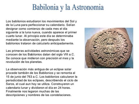 Civilizaciones Antiguas Y La Astronomia