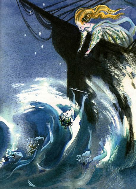 çizgili masallar: The Little Mermaid by Nika Goltz
