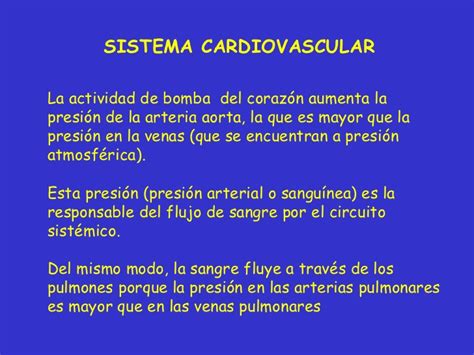Clase Sistema Cardiovascular