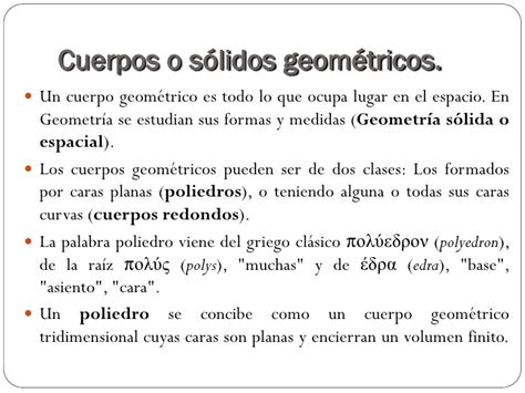 Clase sólidos geométricos