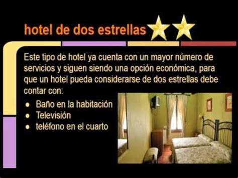 clasificación de los hoteles por su número de estrellas ...