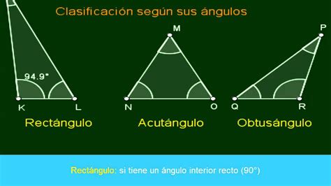 Clasificación de los triángulos según sus lados y sus ...