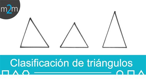 Clasificación de triángulos │ según sus lados   YouTube