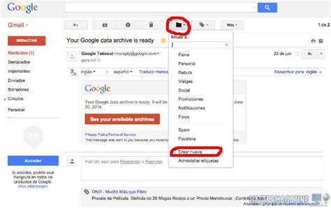 Clasificar automáticamente mensajes en Gmail » Definición