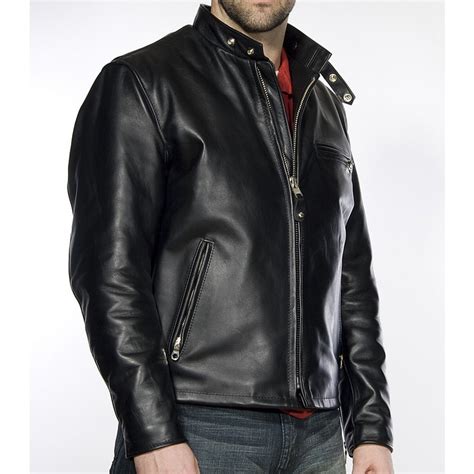 Classic Racer Leather Motorcycle Jacket