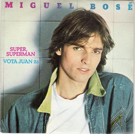 Classify Italian Spanish singer Miguel Bosè