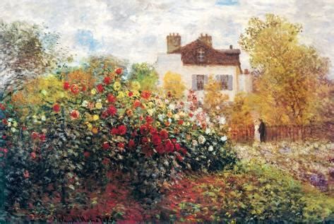 Claude Monet The Artist s Garden Art Print Poster Posters ...