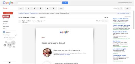 Click para entrar:: Como entrar no email do Gmail?