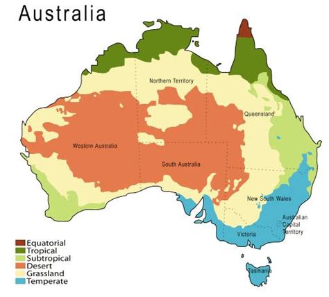 Clima e Meteo Australia | Sydney, Melbourne, Perth, Brisbane