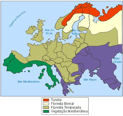 Clima e Vegetação da Europa: aula grátis de Geografia Enem ...