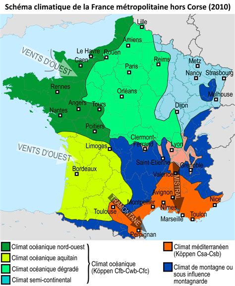 Climat de la France — Wikipédia