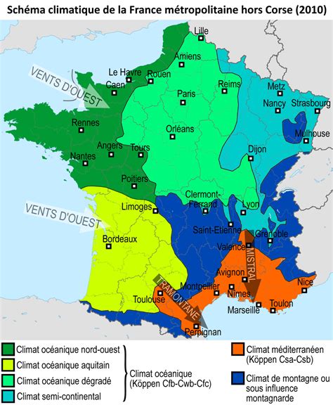 Climat de la France — Wikipédia