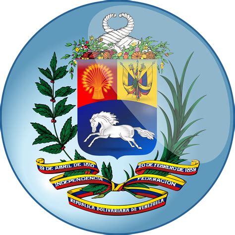 Clipart   Escudo de la Republica Bolivariana de Venezuela