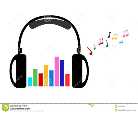 clipart headphones with music notes   Clipground