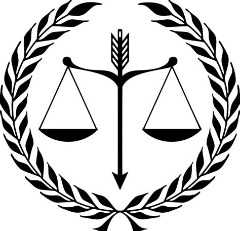 Clipart   Justice Emblem