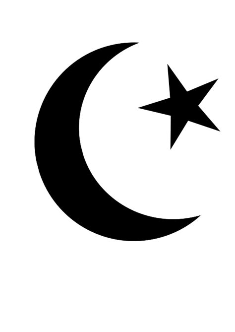 Clipart   simbolo del islam