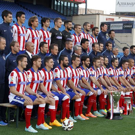 Club Atlético de Madrid Así fue la foto oficial del ...