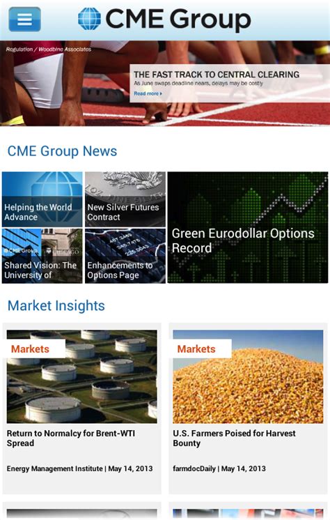 CME Group Mobile   Android Apps on Google Play
